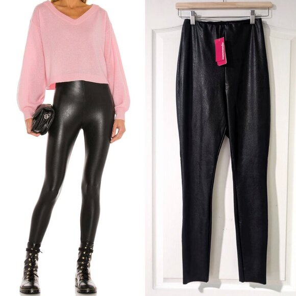NWT Commando | Perfect Control Faux Leather Legging In Black - Picture 1 of 13